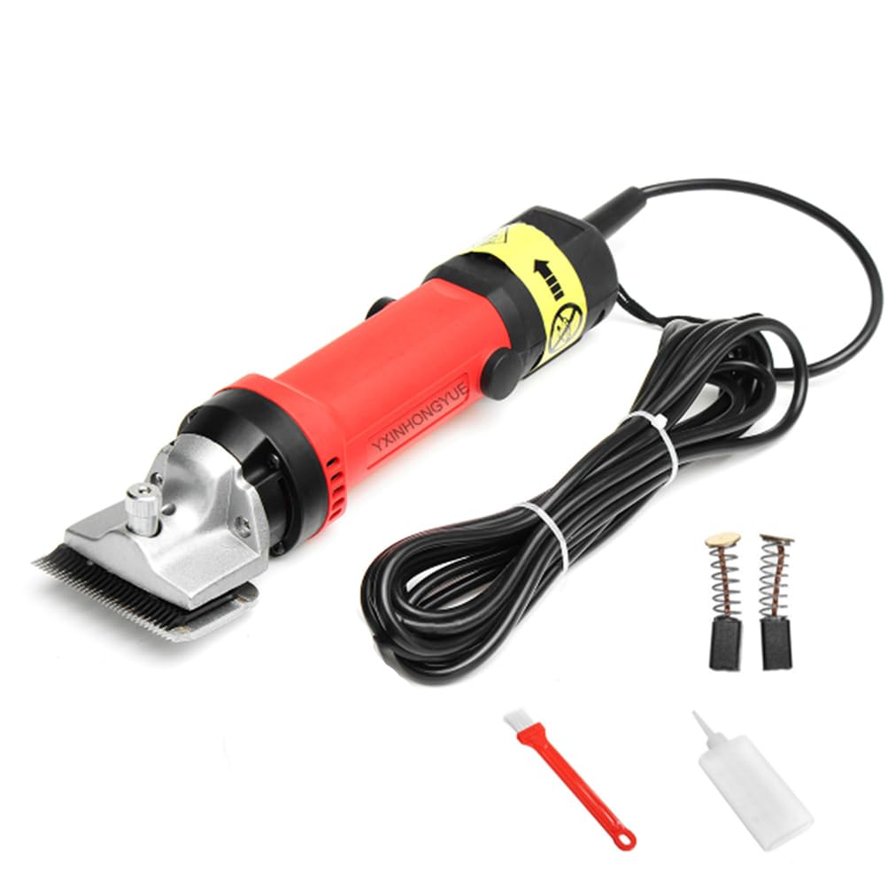 690 W/220 V Kit per toelettatura per Bestiame da Fattoria Elettrico Tosatrice Professionale Resistente per tosatura per Animali per capre, Pecore, bovini, peli Spessi, Cani