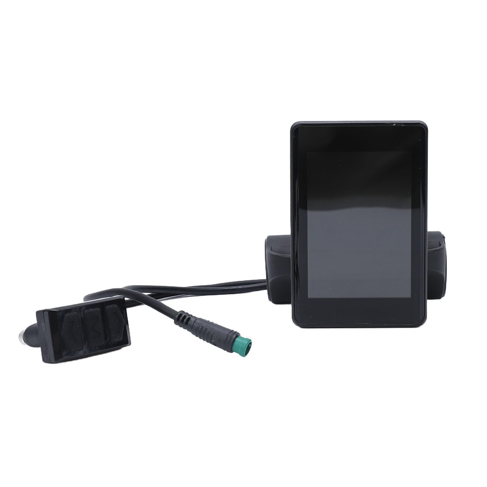 Generic Display LCD per Misuratore di velocità per Scooter per Bici Elettrica Connettore Universale 5P Letture di velocità in Tempo Reale per Pendolari e Ciclisti Amatoriali Materiale ABS