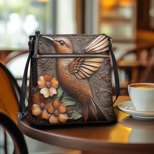 COEQINE Leather Tote Bag for Women Large Capacity Crossbody Bags for Woman Anti Lost Shoulder handbag3