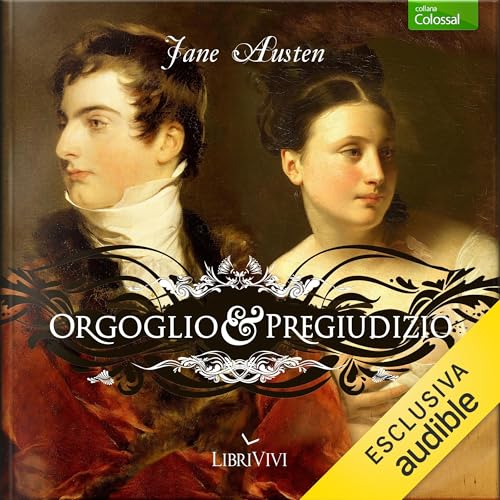 Orgoglio e pregiudizio Audiolibro Por Jane Austen arte de portada
