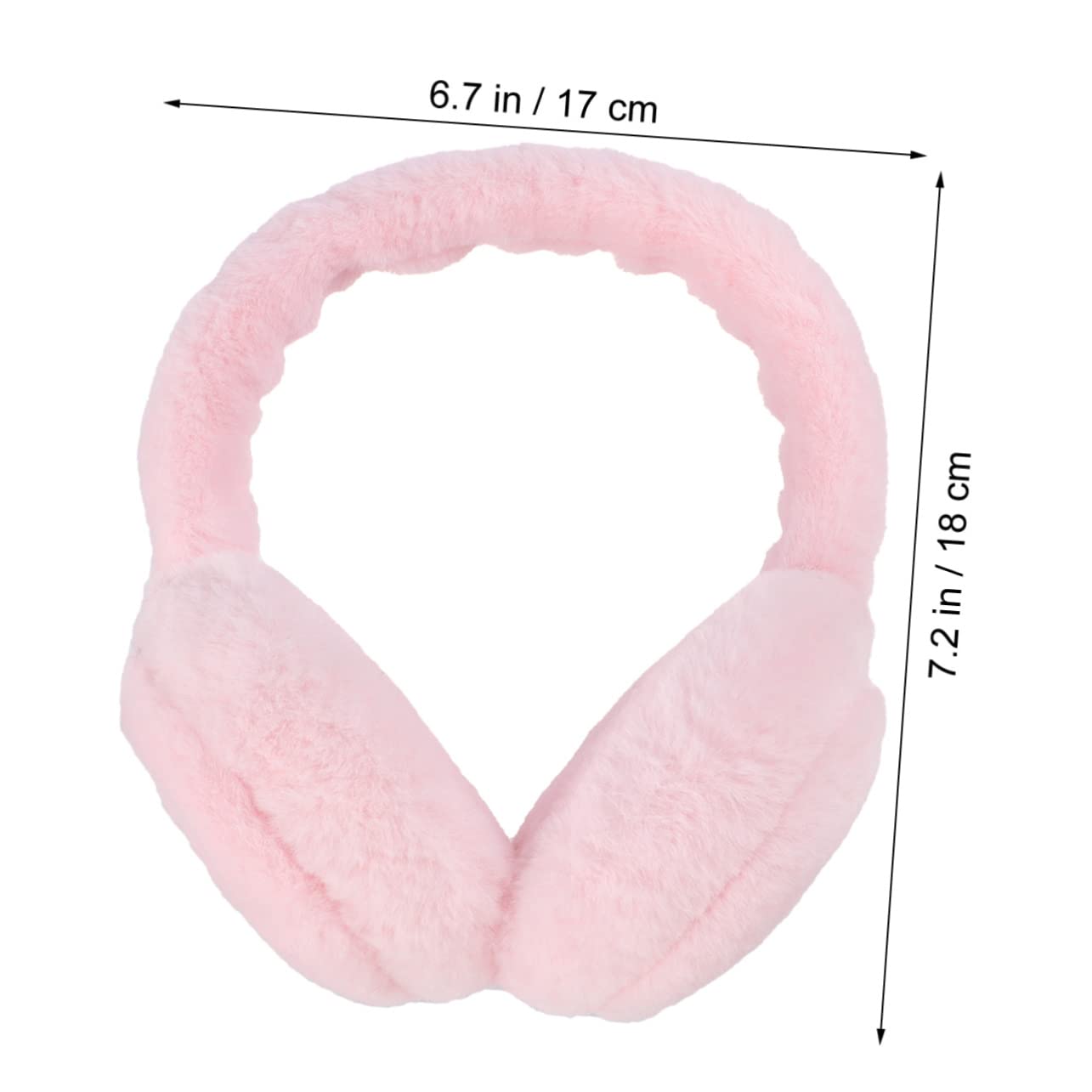 BESPORTBLE Earmuffs Winter Women Soft Furry Ear Muffs Sleep Ear Covers Warm Headwear for Outdoor