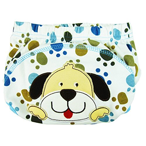 Haimoburg Set van 6 waterdichte baby leerluier trainingsbroeken ondergoed luiers luierbroek voor toilettraining… - Afbeelding 3