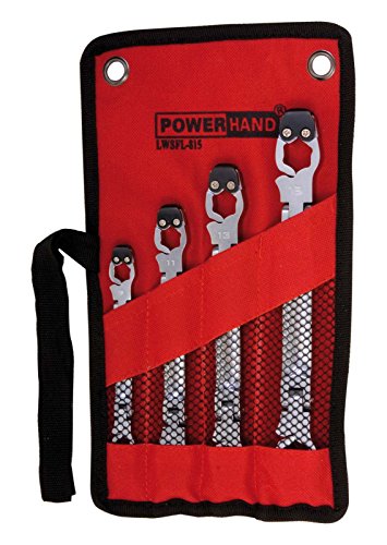 Preisvergleich Produktbild Bremsleitungsschlüssel Bremsleitung Schlüssel Profi Ringschlüssel Satz 4tlg. 8-15mm MC-LWSFL-815