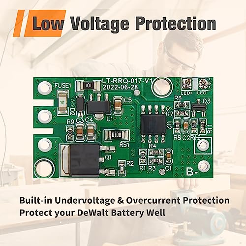 Cordless Hot Glue Gun For Dewalt 20V Battery,Drip-Free Handheld Electric Power Glue Gun Full Size With 20Pcs Glue Sticks,Wireless Glue Gun For Arts Crafts Diy Home Quick Repairs(Battery Not Included) #TOP2