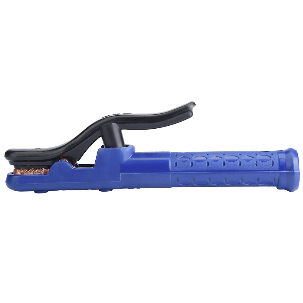 Klanata 800A Electrode Holder, Insulated Copper Welding Clamp with Brass Red Copper for Professional Welding Machines (Brass)