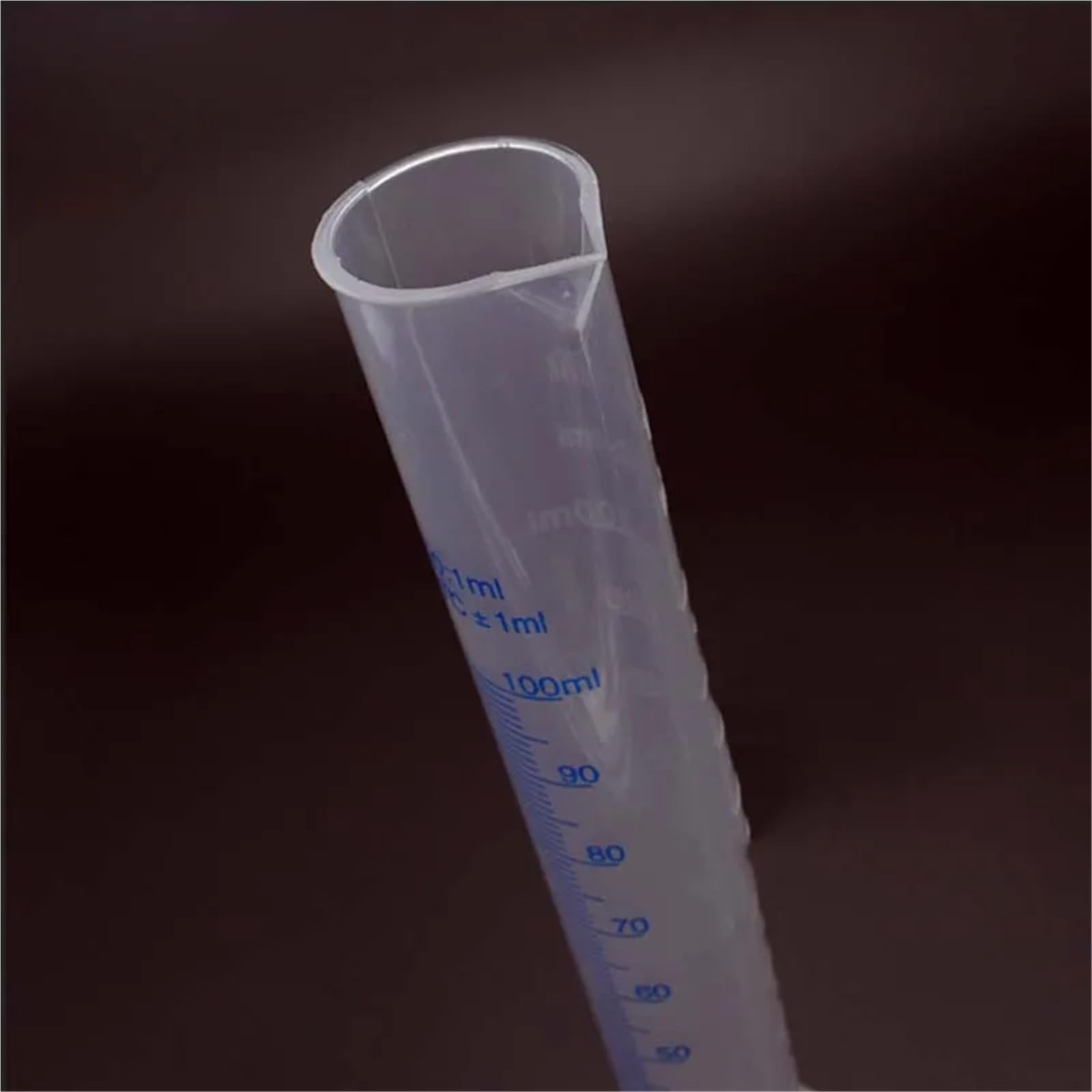4 Stück 50 ml Kunststoff-Messzylinder Messzylinder Behälterrohr for Laborbedarf Laborwerkzeuge for Schulzubehör