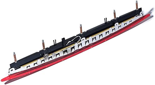 Repuesto OE para BMW E63 E64 645CI 650I M6 6-Serie Coupé Convertible Trasero Rojo LED Tercera Luz de Freno, Lente Roja