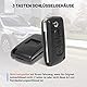 RED WOLF 3 Tasten Schlüsselgehäuse mit Batterie Gehäuse der Fernbedienung CE0523 für Peugeot 207 208 307 407 Expert Partner Citroen C4 C5 C6 C8 Ds3 Ds4 Jumpy Aftermarket-Autoschlüssel