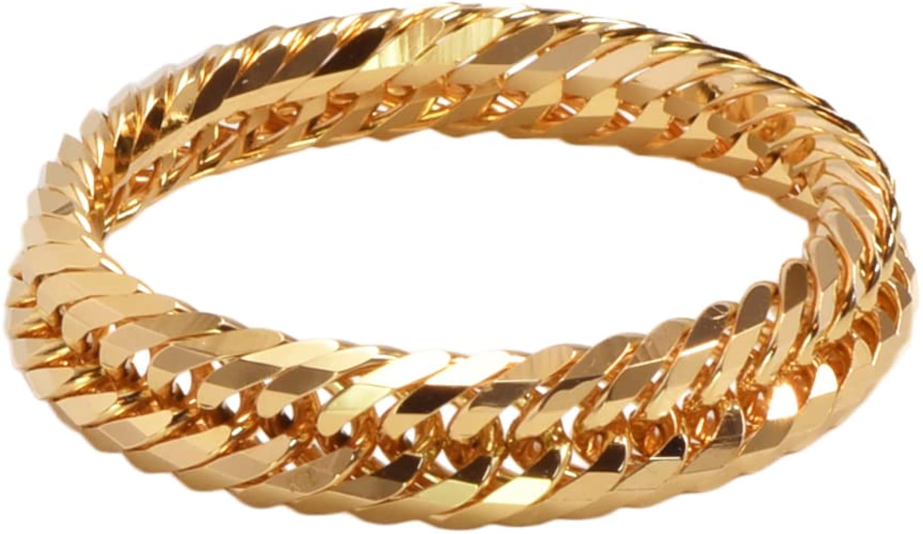 午前12時前のご注文は当日発送 18金 K18 喜平リング 12面カット