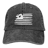 Jeep Denim Hat American Flag Patriotic Baseball Cap for Men Women Vintage Cotton Adjustable
