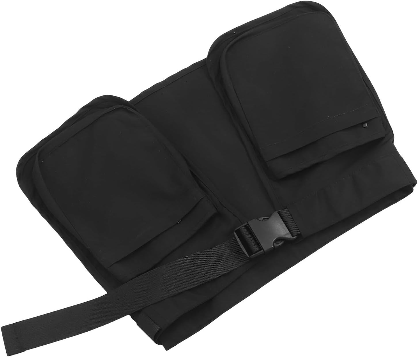 Kisangel Outdoor Sports Waist Pack Unisex Multi-functional Fanny Pack with Zipper Pockets, Black 3pcs Set for Hiking, Travel, and Outdoor Activities