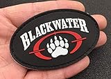 Blackwater Bear Claw Red Paw PVC Patch Military Tactical Clothing Accessory Backpack Armband Sticker...