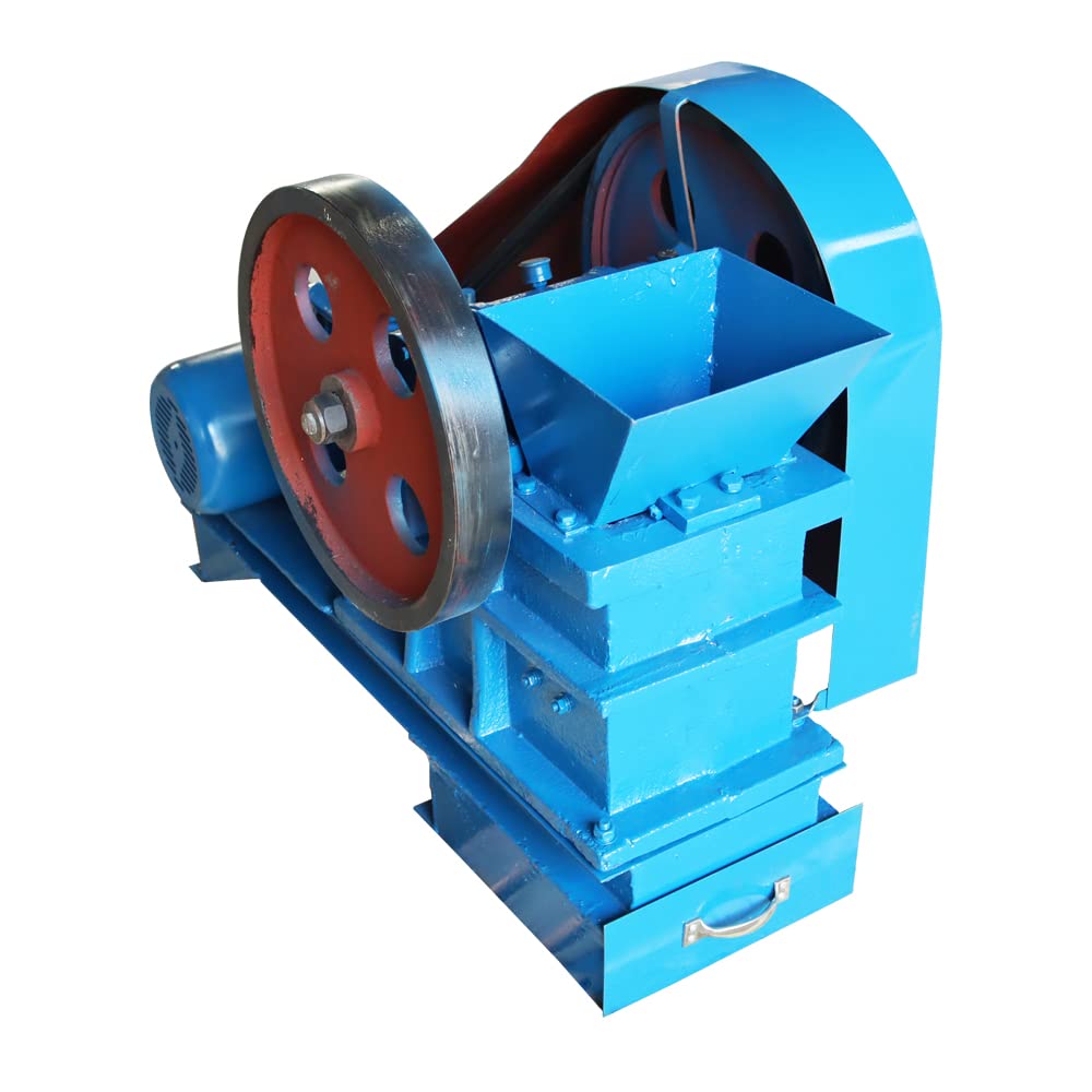 HayWHNKN Jaw Crusher Machine Rock Crush Machine Electric Stone Crushing Machine for Ore Slag Coal 220v