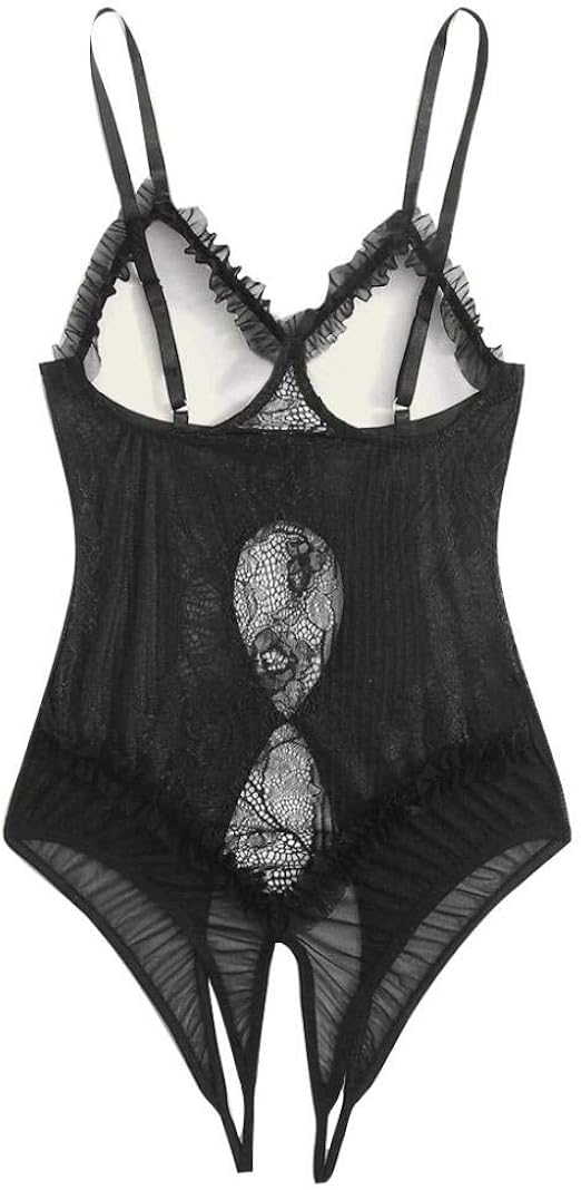 QQQQC Completini Intimi Lingerie Sexy Scava Fuori Reggiseno Aperto