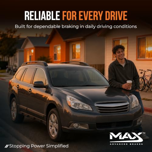 Image of Max Advanced Brakes Front & Rear Brake Kit For Subaru Outback