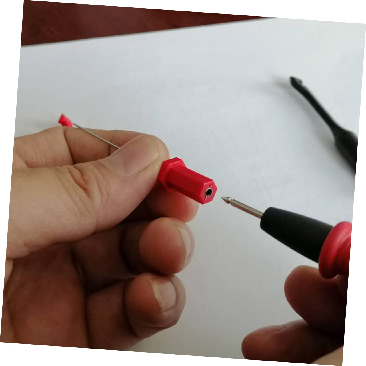 10piezas Probe De Prueba De Profesional Para Multímetro Sondas De Rápida Para Automotriz Herramienta De Inspección Sin Daño Cables