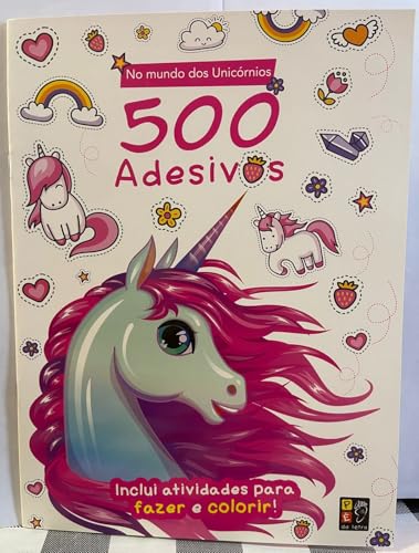 500 Adesivos - Mundo dos Unicornios