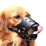 Fantástica solución para desalentar a su perro de morder, masticar y comer objetos no deseados. No más rocas peligrosas, palos, cables, cebos, neumáticos de coche, y mucho más. Este hocico evita todo.