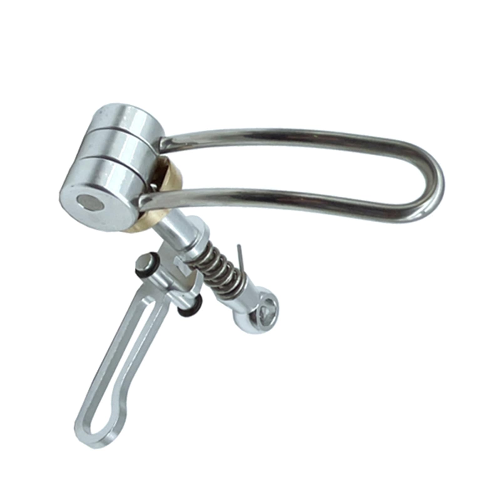 Durability Bicycles Seats Tube Clamp Quickly Release Folded Bike Seatpost Clamp for Mountain Cycling Ligh Tweight Bike Seat
