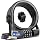 KEYSTP Bike Lock Cable with Combination,High Security 5-Digit Resettable Combination Bicycle Lock Anti-Theft, with Mounting Bracket for Bikes and Scooters