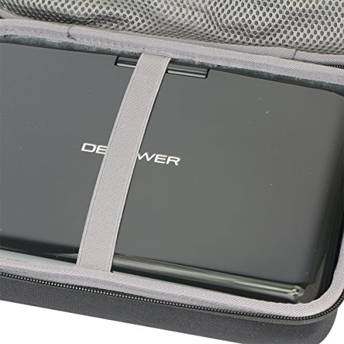Hard Travel beschermhoes etui tas voor WONNIE 10.5" / APEMAN 10.5'' / DBPOWER 10.5" draagbare DVD-speler van CO2CREA (case voor DBPOWER 10.5'') - Image 3