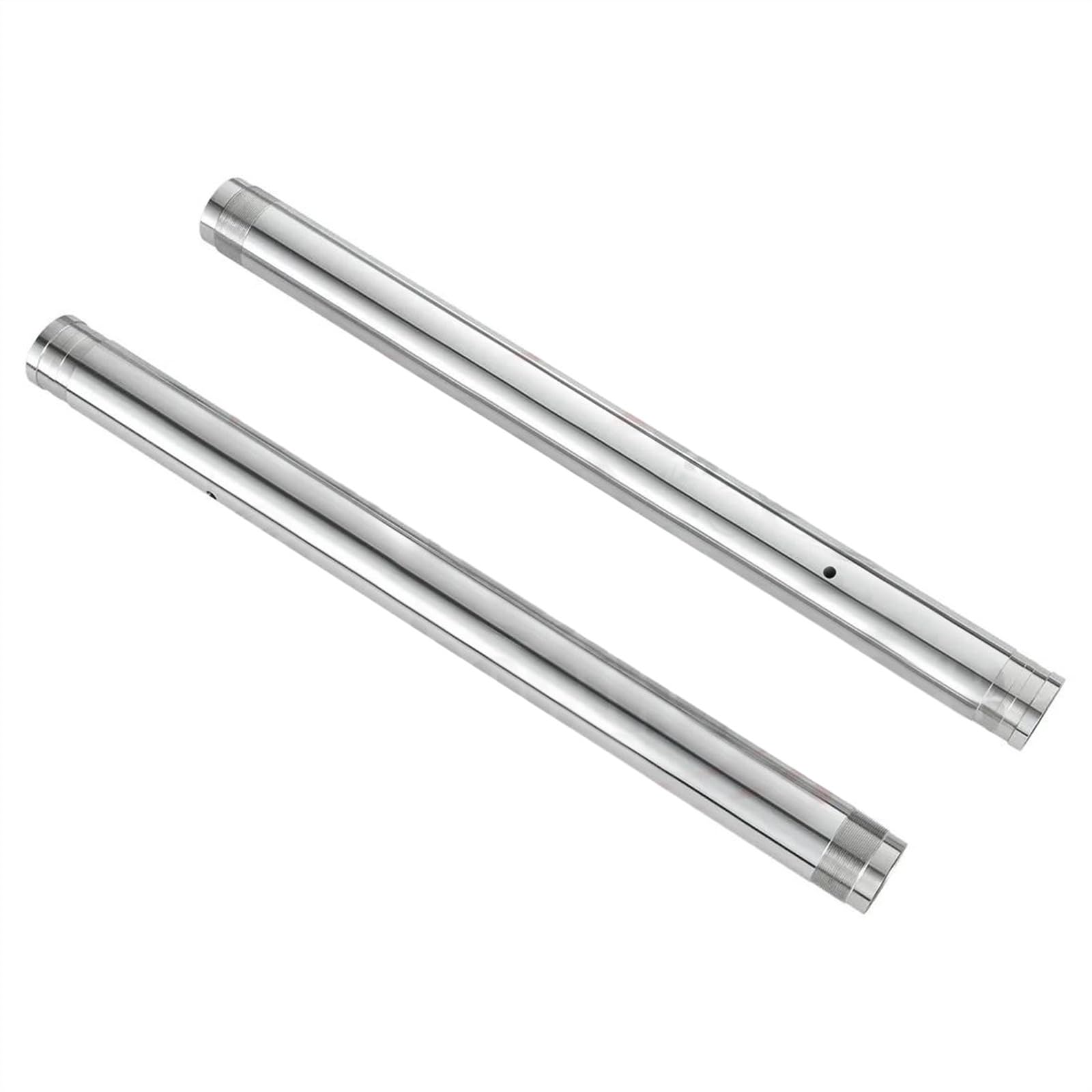 Woodey One Color Front Fork Inner Tubes Pipes Bar Silver Pair For Kawasaki Z1000 2003-2006 2004 2005 41X505mm 44013-1514-D3 44013-1513-D3