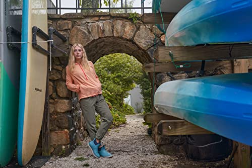 Huk Womens Rogue Wave Shoe | High-Performance Fishing & Deck Boot, Porcelain Blue, 9 #TOP6