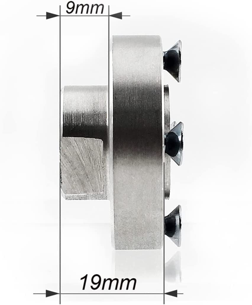 2PCS Mount Adapter Flange 5/8"-11 Thread for Power Tools Replacement Parts Aluminium Flange Nut