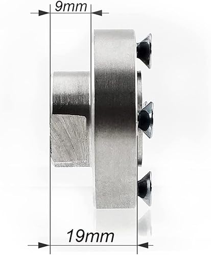 Miniatura 3 de 2 unids montaje adaptador brida 5/8 "-11 rosca para herramientas eléctricas piezas de repuesto de aluminio brida tuerca