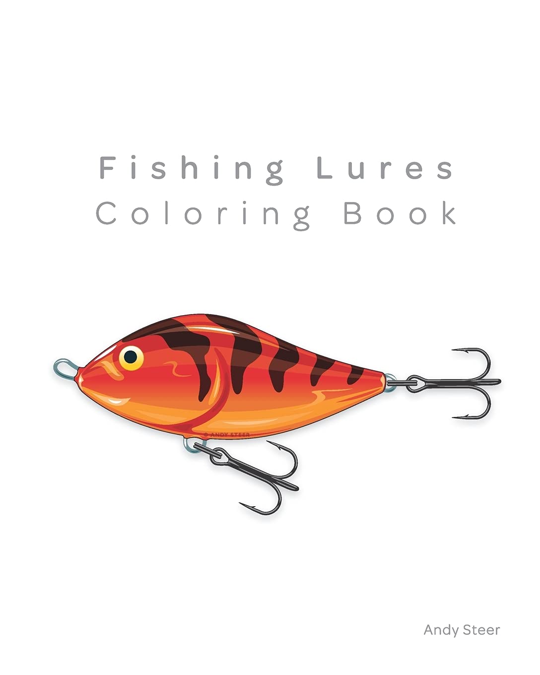 Fishing Lures - Coloring book: 1 (Colouring books)