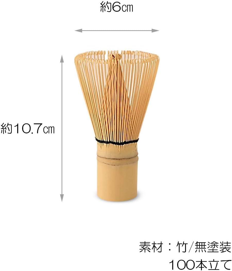 Chasen Bamboo Φ 2.4 x 4.1 inches (6 x 10.7 cm) Tea Chasen Made of Bamboo CTCH-16