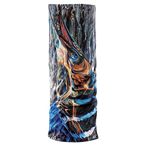 Flying Fisherman SunBandit Multifunctional Headwear Bandana, UV Protective Face Mask and Neck Gaiter, 12 Ways to Wear