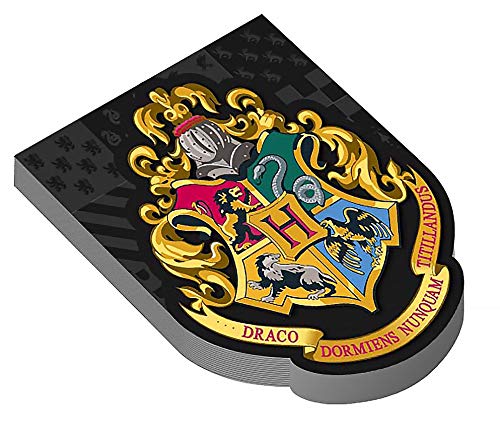 Harry Potter Bloco de notas Hogwarts 48274, multicolorido, 7,6 cm