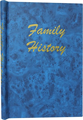 Family History Springback Binder A4 Portrait (Blue)