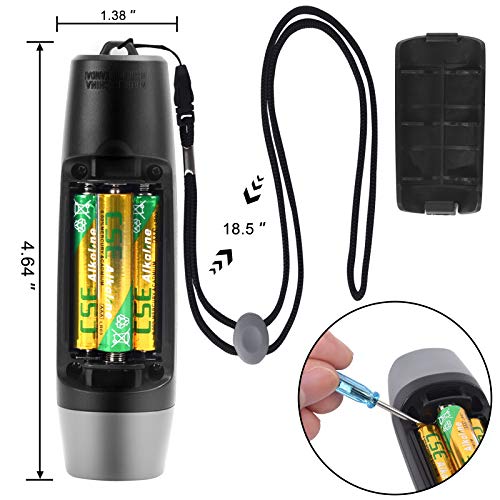 image for Xflyee Electronic Whistle with Lanyard - Adjustable 3 Tone & 3 Volume 