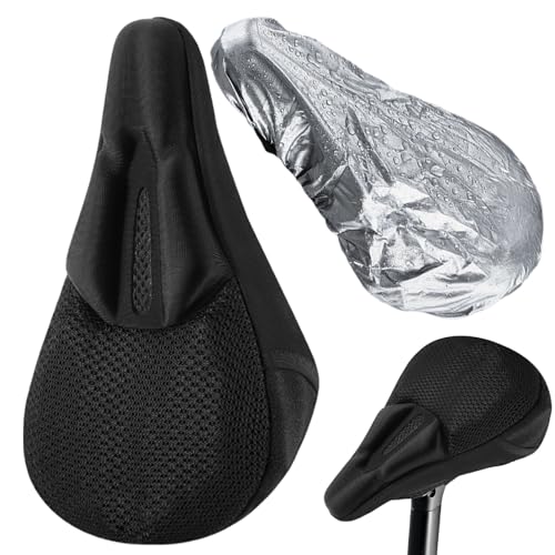 Couvre-selle VTT antidérapant et rembourré pour un confort cycliste optimal