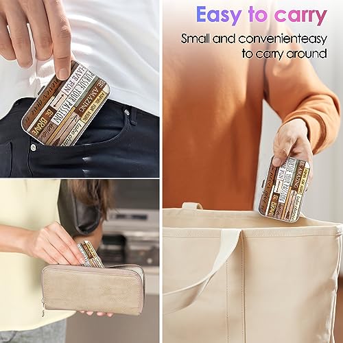 Image of Dental Floss Portable Case, Easy to Store Floss Picks of Various Sizes, Portable Dental Floss Dispenser is Perfect for Travelling, Hotels, Dinners, Appointments.Inspirational Quotes