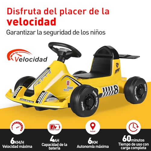 Montables, Toy carro electrico niño Marca HONEYWHALE (2)