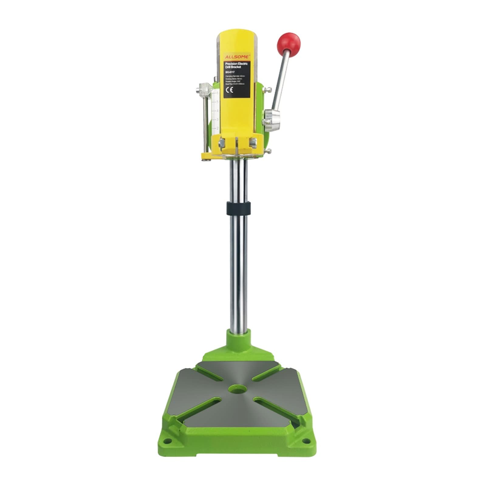 Utensile per fresatrice per legno Supporto per pressa per trapano specioso Mini staffa per trapano elettrico Rotante a 90 gradi con telaio fisso Morsetto per banco da lavoro Trimmer per la lavorazio