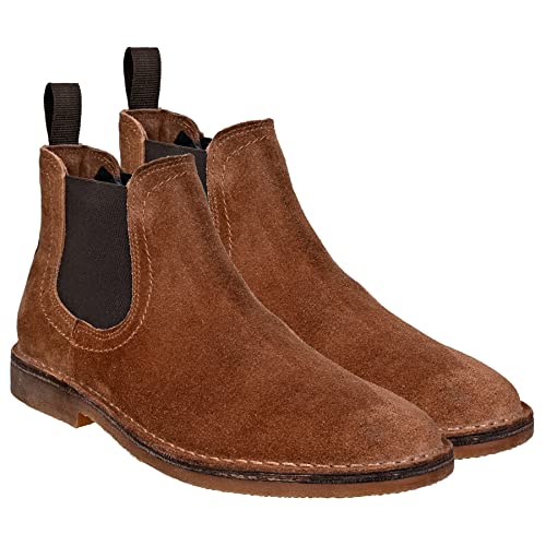 Image of Hx London SUEDE CHELSEA BOOT FOR MEN