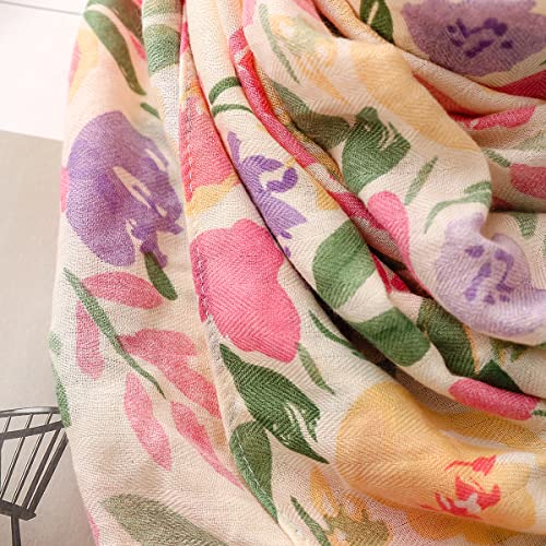 Image of FAIRYGATE Scarves & Shawls for Women Fashion Oversize Blanket Scarf with Fringes XXL Scarf