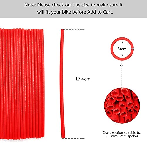 Spaak-skins voor dirt bikes, motorcross spaakhoezen, 72 stuks, keuze uit 10 kleuren - Image 4