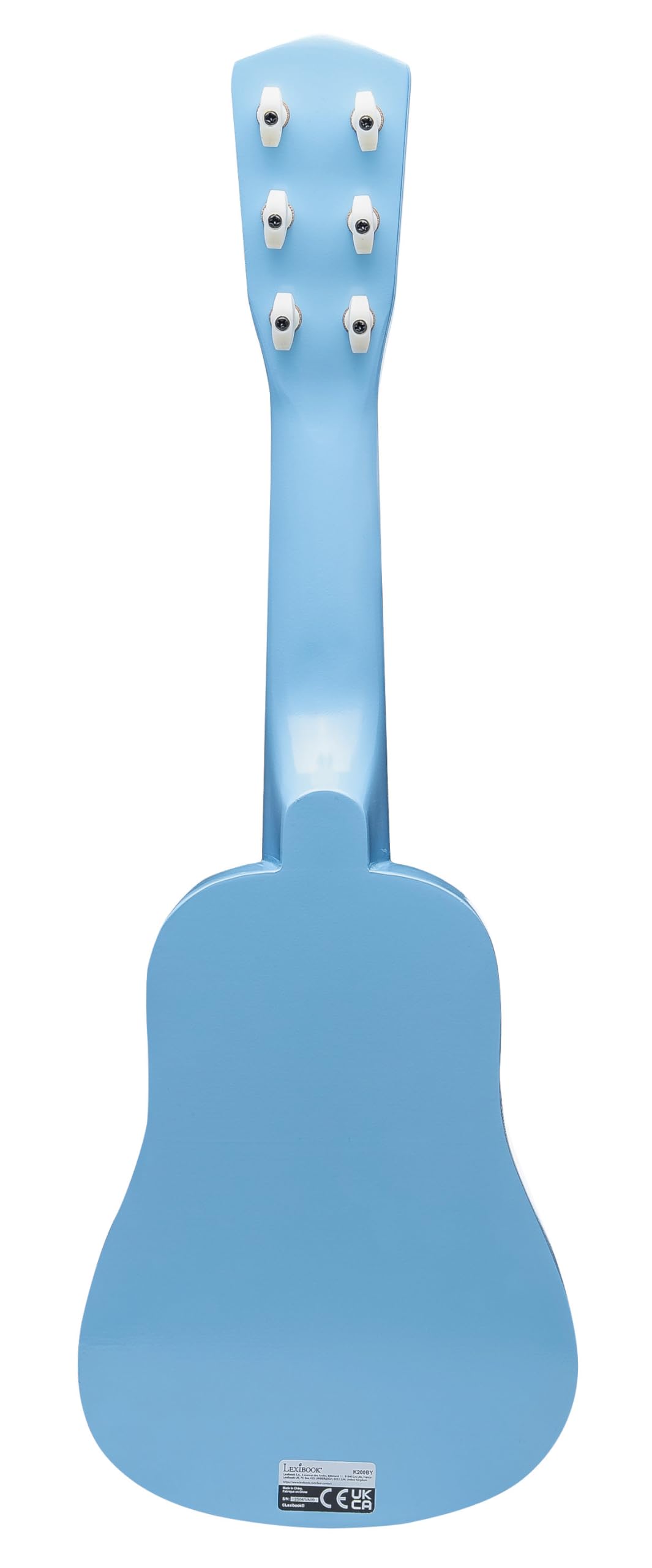 Lexibook, Bluey, La mia Prima Chitarra per Bambini, 6 Corde in Nylon, 53 cm, Guida Inclusa, Blu, K200BYLXB