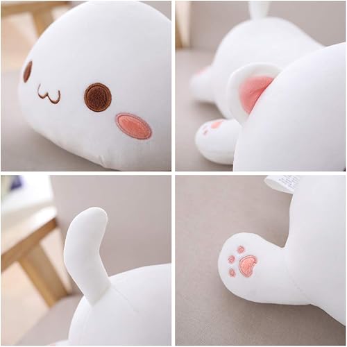 Miniatura 2 de Jensquaify - Juguete de peluche con forma de animales, cojín de peluche con forma de gato para niñas