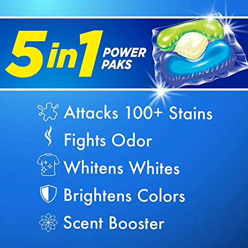 Image of ARM & HAMMER plus OxiClean 5-in-1 Power Paks, 40 Count (Packaging may vary)