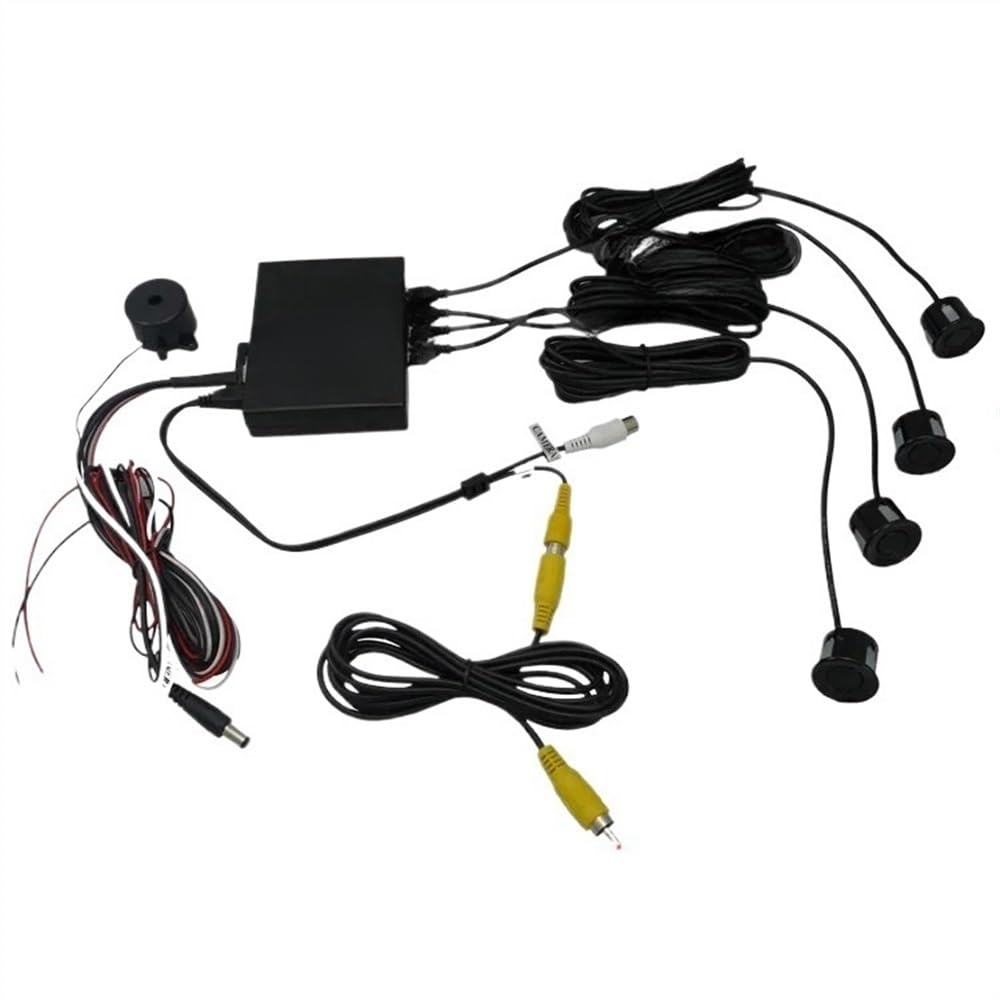 Capteur Radar recul Capteur de stationnement pour Voiture Radar recul avec 4 capteurs