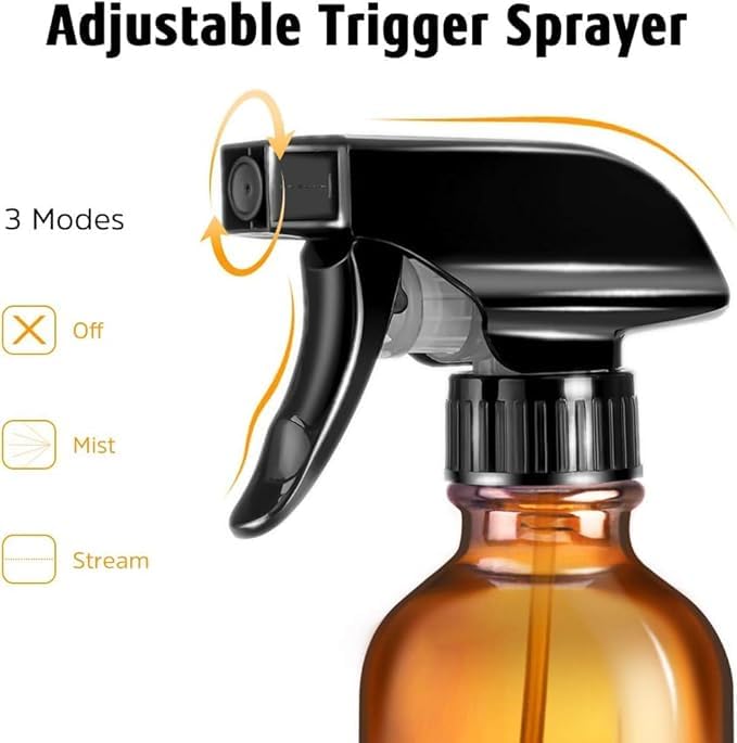 Amazon.co.jp: スプレーボトル 500ml 遮光瓶 霧吹き ミストスプレー 詰
