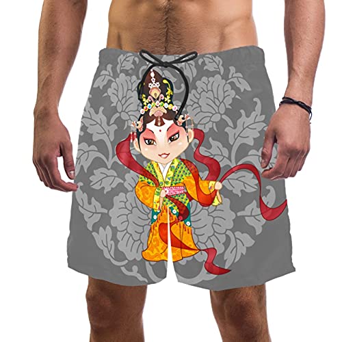 Short de bain vintage pour homme en taille S séchage rapide