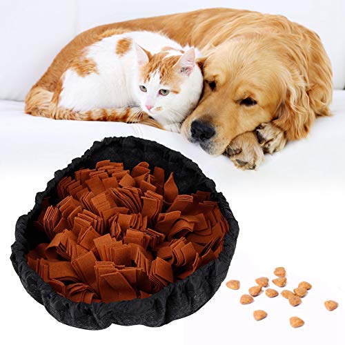 Brinquedo para mordidas de animais de estimação, tapete para cheirar cães, cão de treinamento dobráv