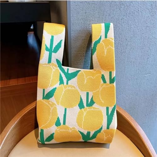 Sac à main tricoté multicolore idéal pour vos sorties quotidiennes - 6